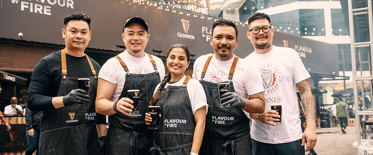 L-R-Guinness-Flavour-by-Fire-chefs-Kok-Fung-Sherson-Lian-Sapna-Anand-Suren-Krishnan-Johnny-Fua