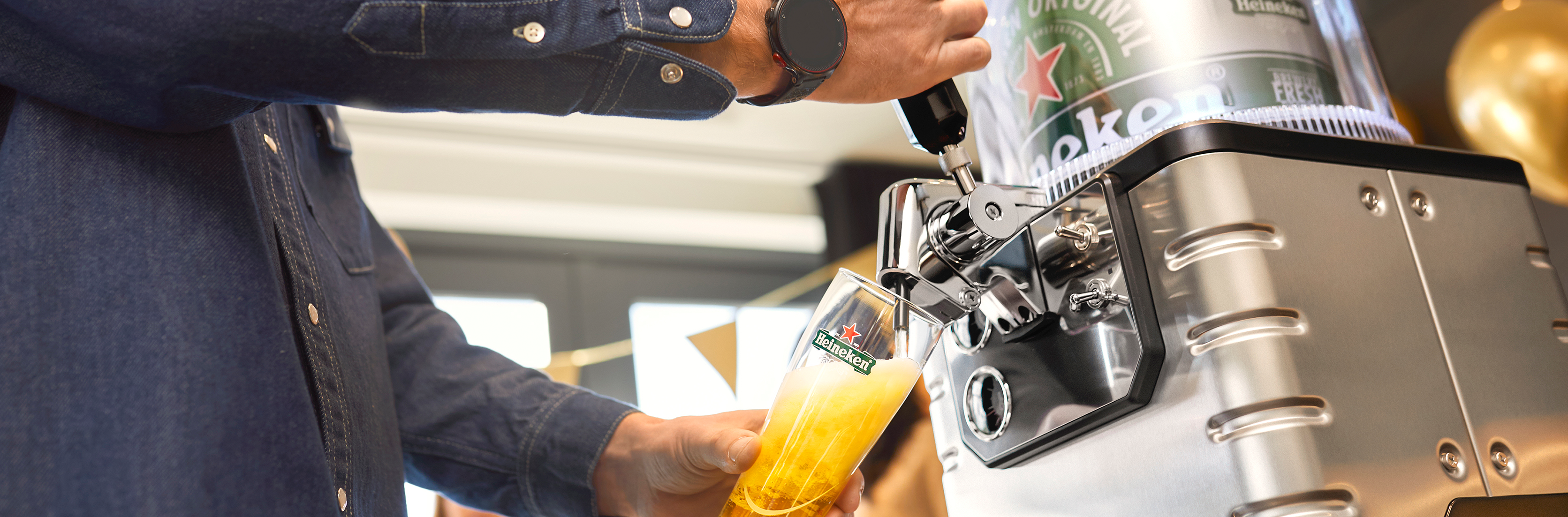 Have Your Own Heineken® Bar at Home with BLADE