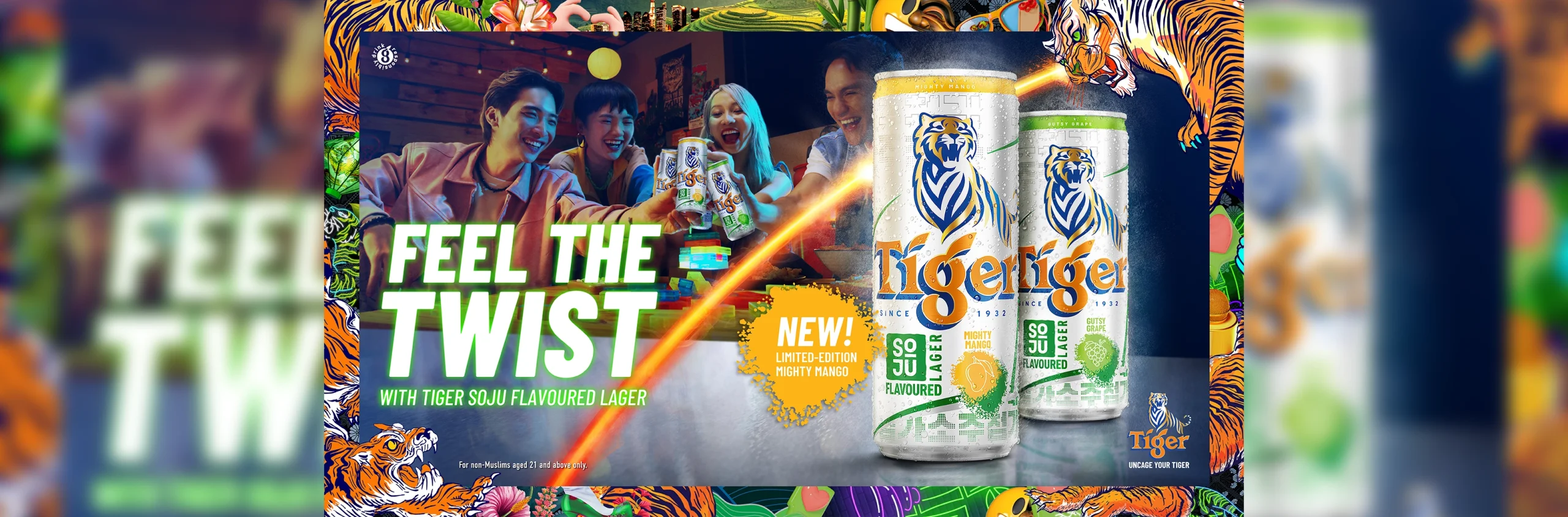 Tiger Soju Flavoured Lager_Banner